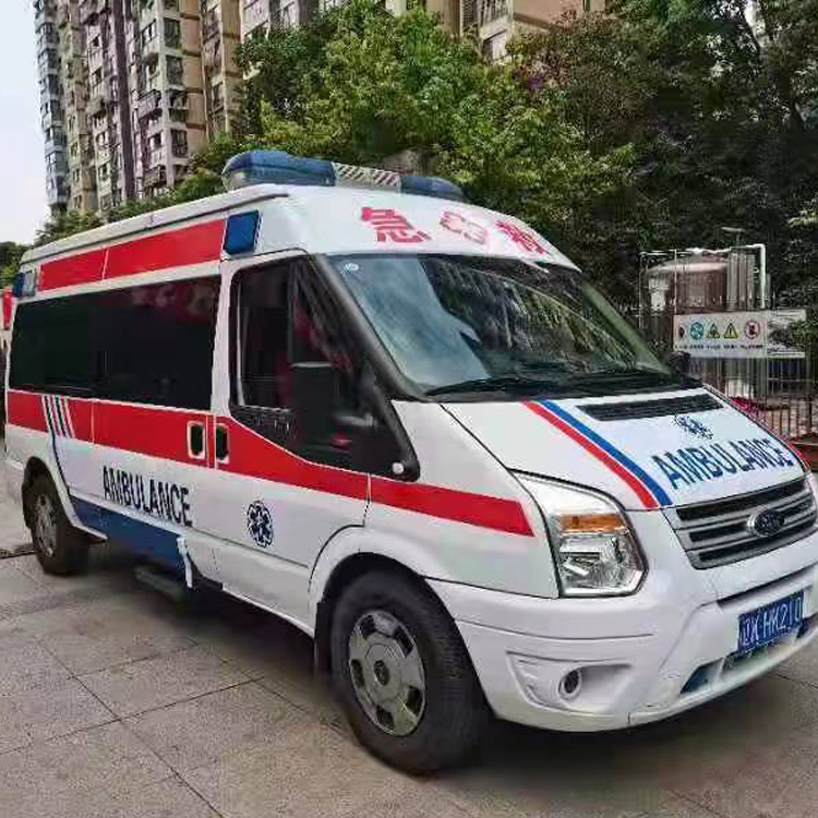 义乌长途救护车护送病人返乡